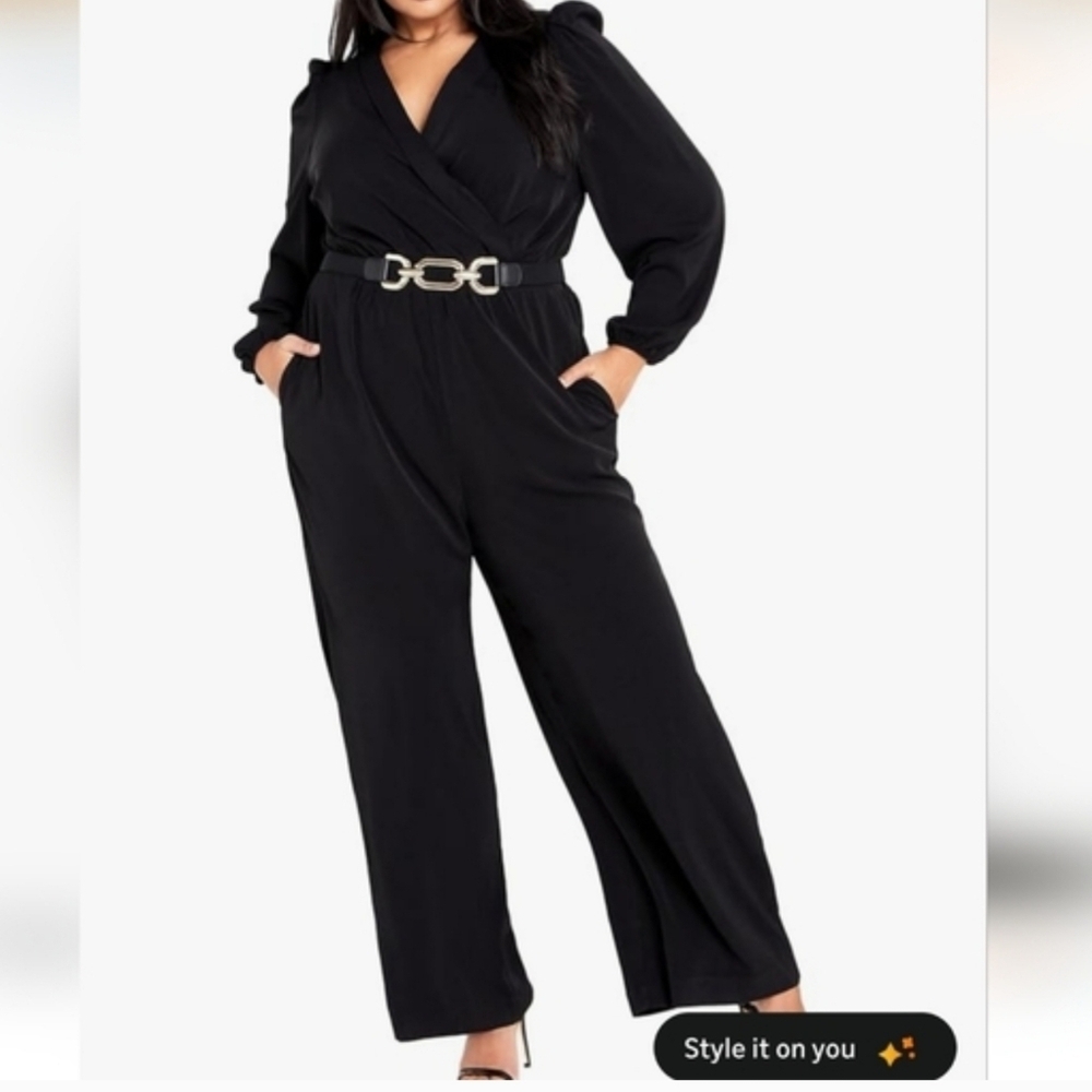 NWOT CITY CHIC JUMPSUIT 18